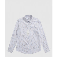 에르메스 프린트 셔츠 톱