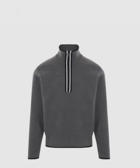 톰브라운 밀라노 스티치 지퍼업 풀오버