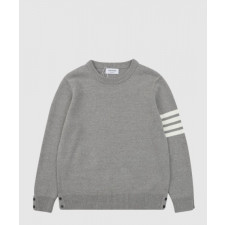 톰브라운 프린트 니트 톱