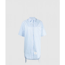 톰브라운 로고 프린트 반팔