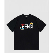 펜디 로고 프린트 반팔