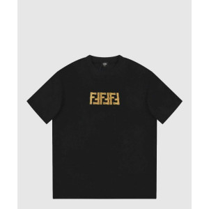 펜디 로고 프린트 반팔