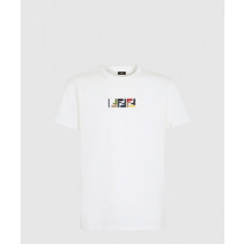 펜디 로고 프린트 반팔