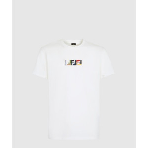 펜디 로고 프린트 반팔