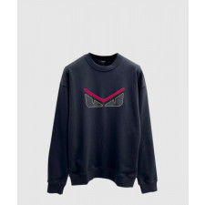 펜디 로고 프린트 면 톱