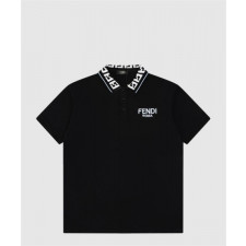 펜디 로고 프린트 반팔