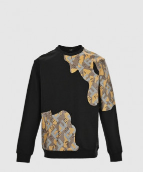 펜디 플라워 코튼 톱