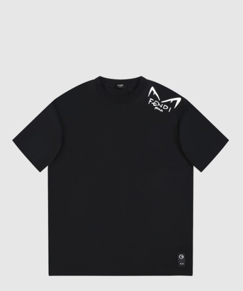 펜디 로고 프린트 반팔