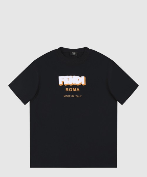 펜디 로고 프린트 반팔