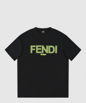 펜디 플라워 코튼 톱