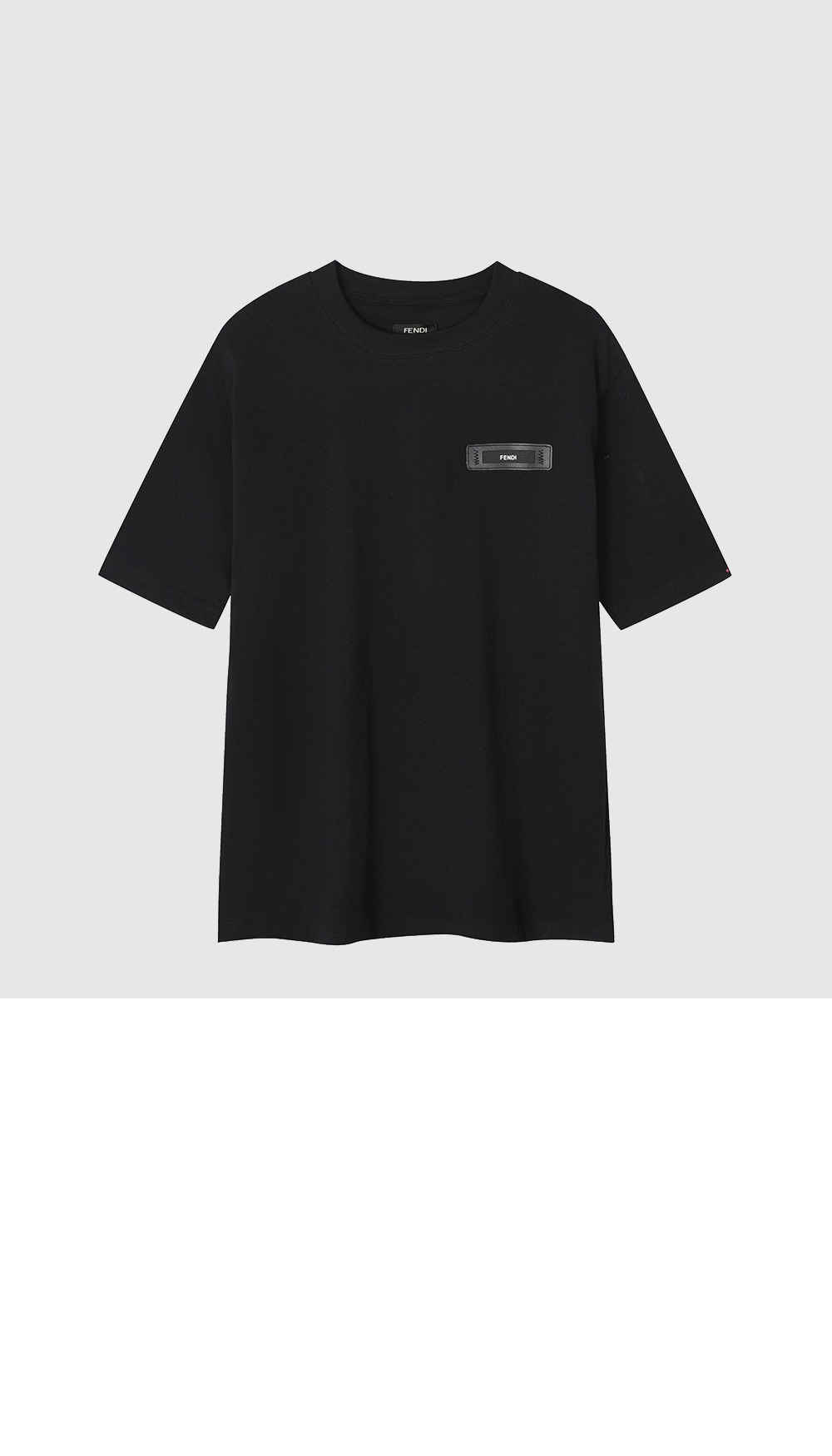 펜디 로고 프린트 반팔