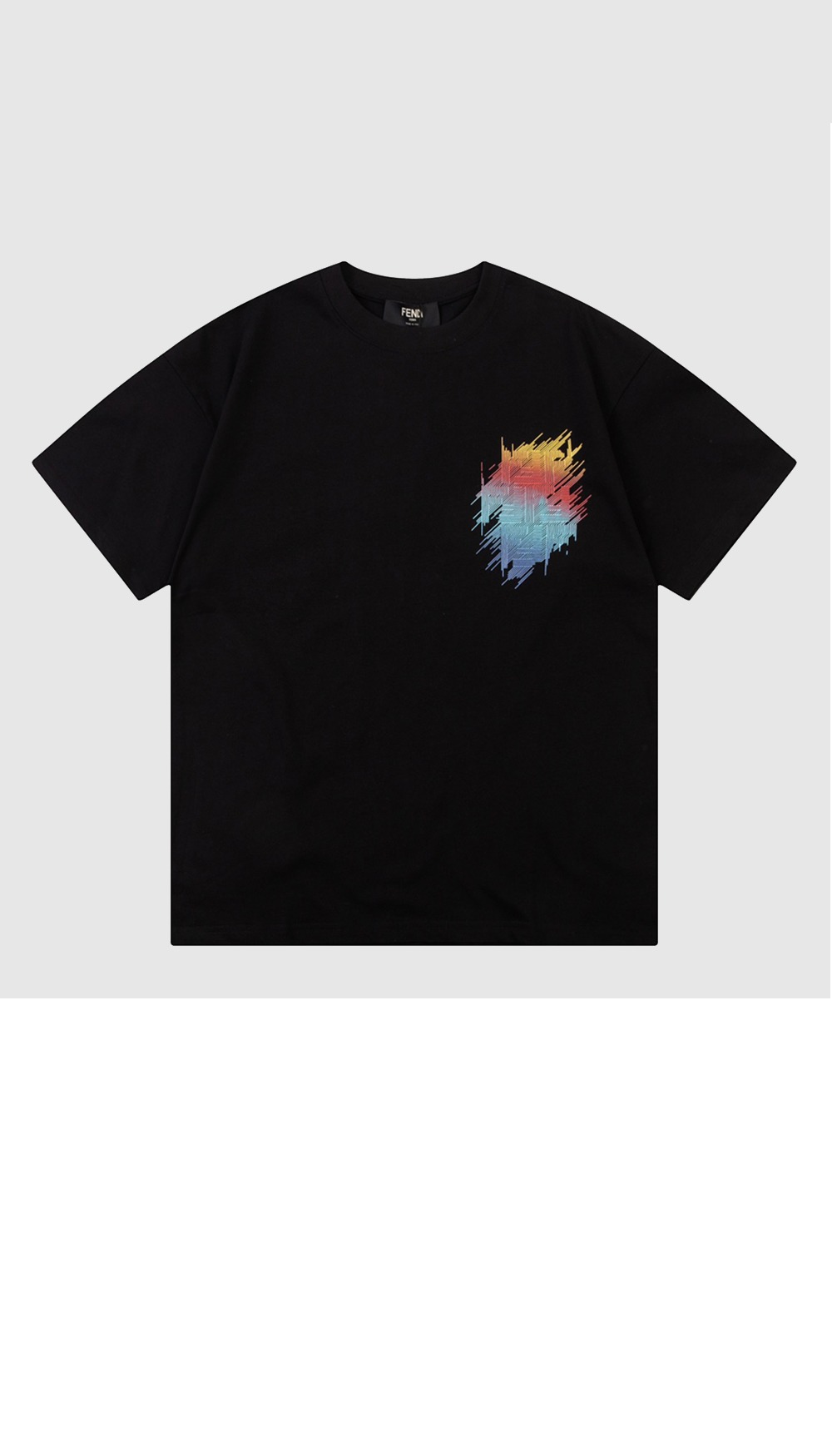 펜디 고 폴로 셔츠 플라워 코튼 톱