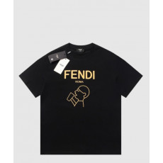 펜디 플라워 코튼 톱