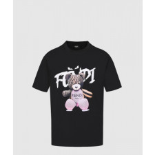 펜디 플라워 코튼 톱