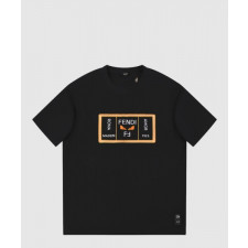 펜디 로고 프린트 반팔