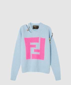 펜디 로고 긴팔 톱