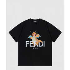 펜디 플라워 코튼 톱