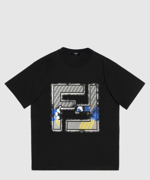 펜디 로고 프린트 반팔