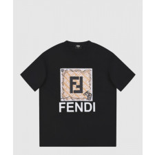 펜디 플라워 코튼 톱