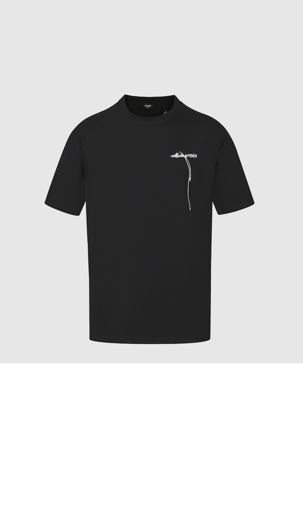 펜디 로고 프린트 반팔