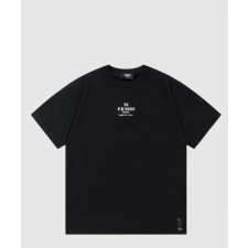 펜디 로고 프린트 반팔