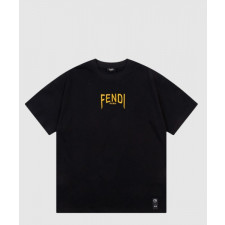 펜디 로고 프린트 반팔