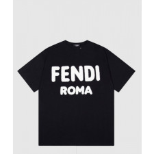 펜디 로고 프린트 반팔