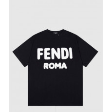 펜디 로고 프린트 반팔