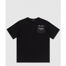 펜디 로고 프린트 반팔