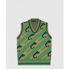 펜디 양털 조끼