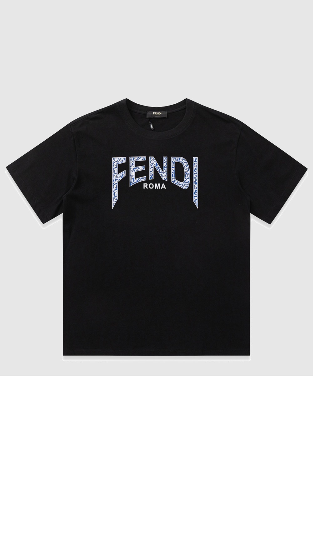 펜디 로고 프린트 반팔