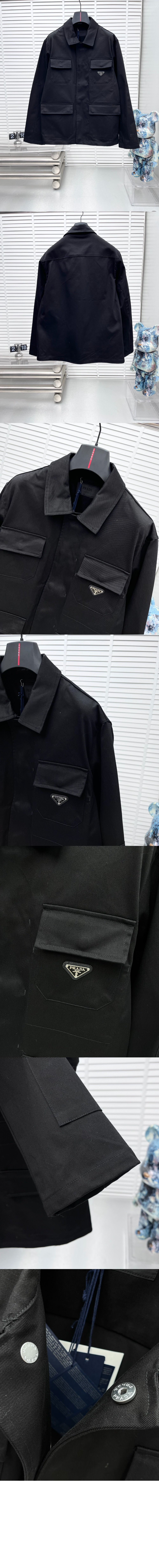 프라다 코튼 재킷