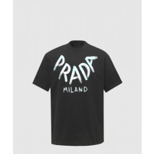 프라다 로고 프린트 반팔