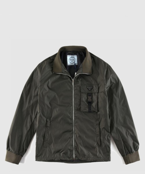 프라다 로고 집업 자켓