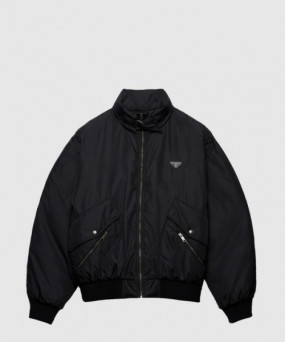 프라다 로고 프린트 재킷