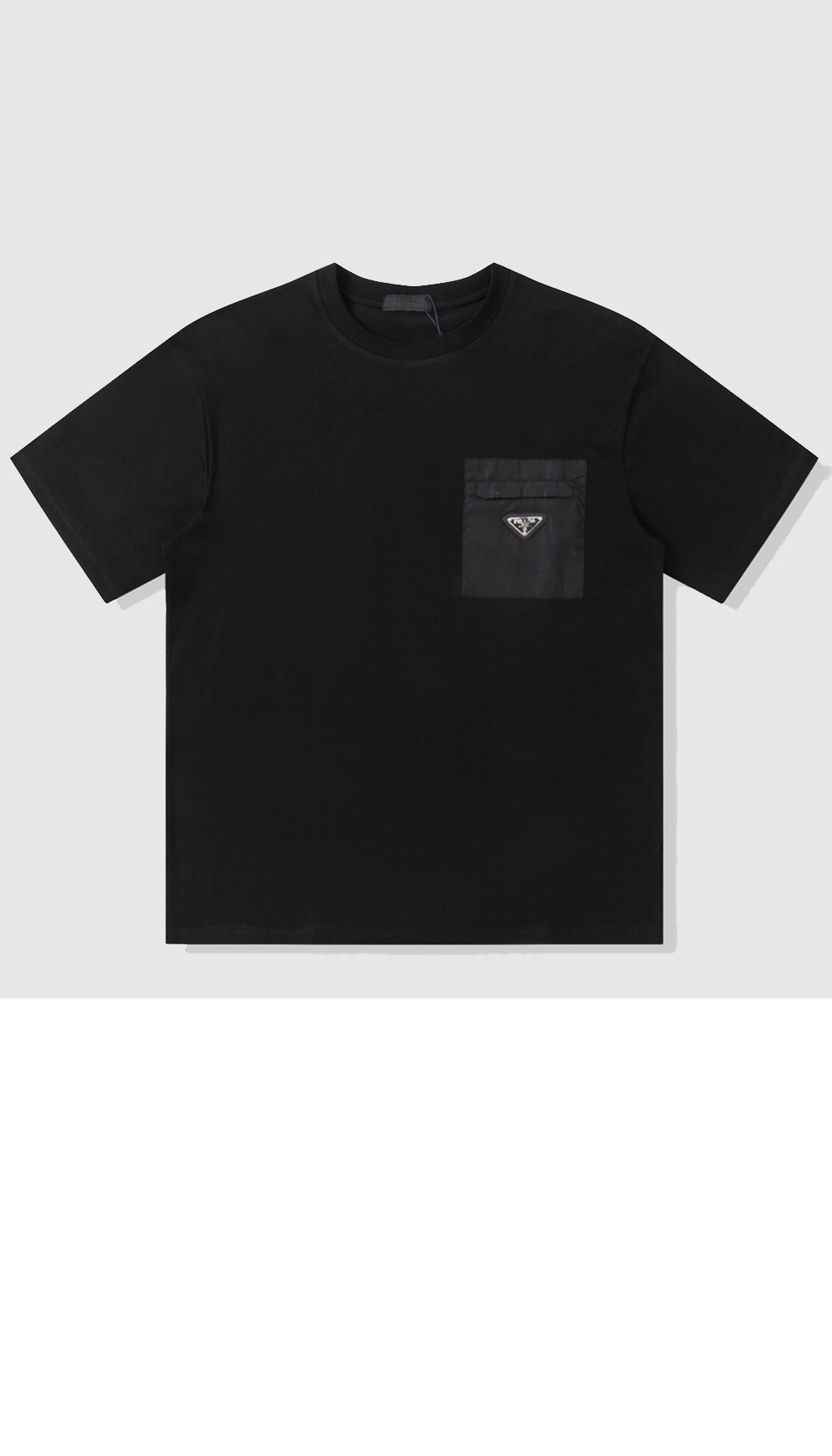 프라다 로고 프린트 반팔