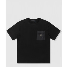 프라다 로고 프린트 반팔