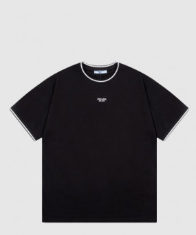 프라다 로고 프린트 반팔