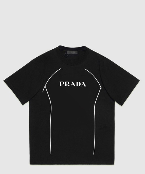 프라다 로고 프린트 반팔