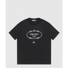 프라다 로고 프린트 반팔