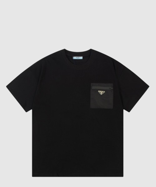 프라다 로고 프린트 반팔