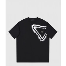 프라다 로고 폴로 셔츠