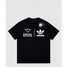 프라다 로고 프린트 반팔