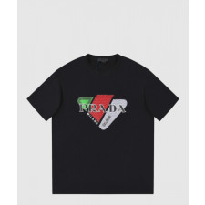 프라다 플라워 코튼 톱