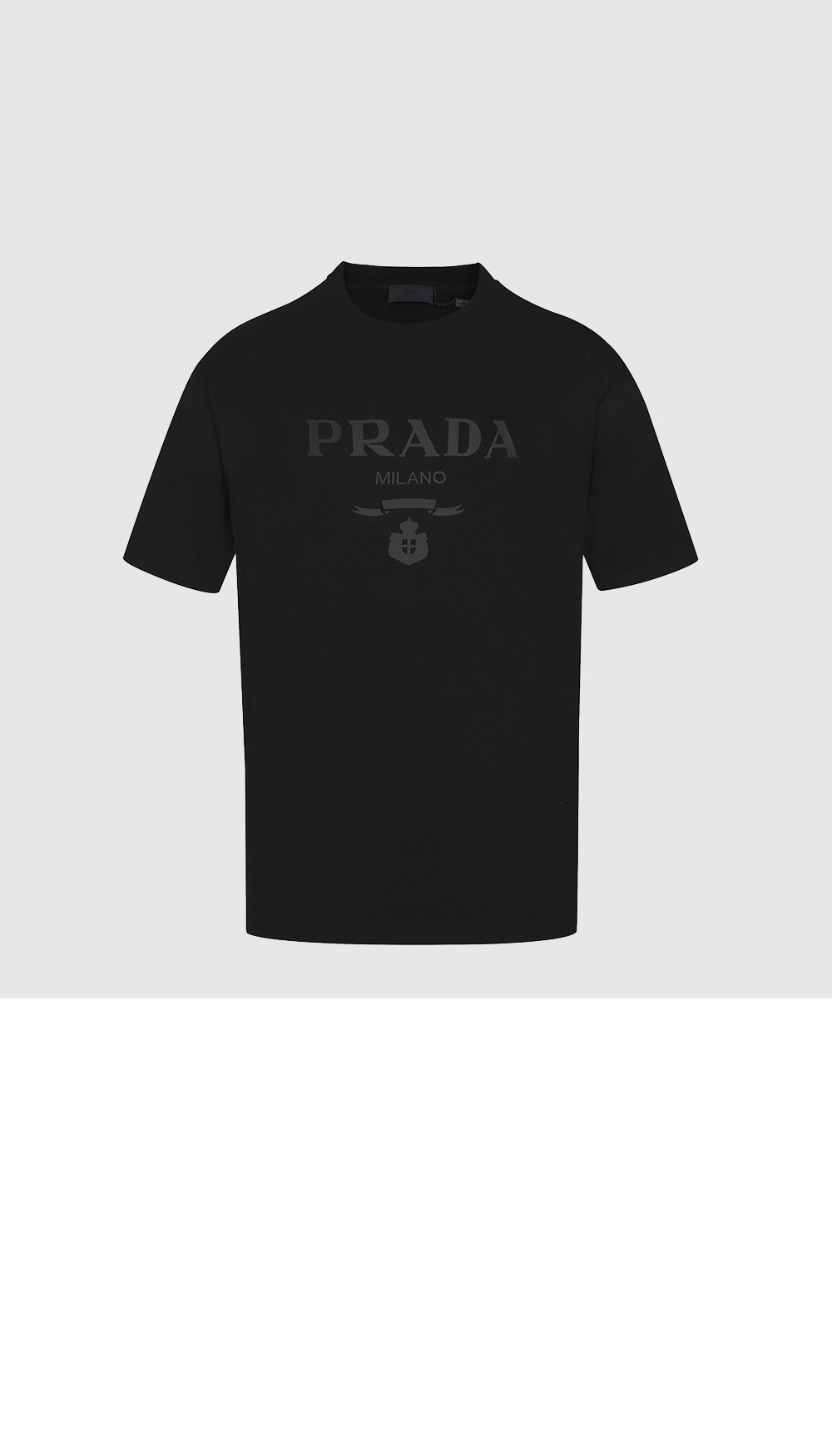 프라다 로고 프린트 반팔