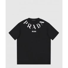 프라다 로고 프린트 반팔