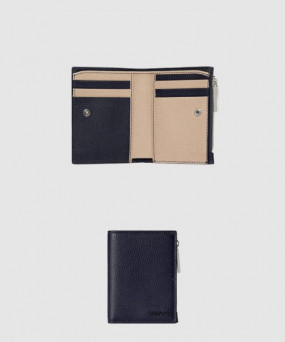 구찌 로고 똑딱이 여밈 레더 동전 지갑 817021