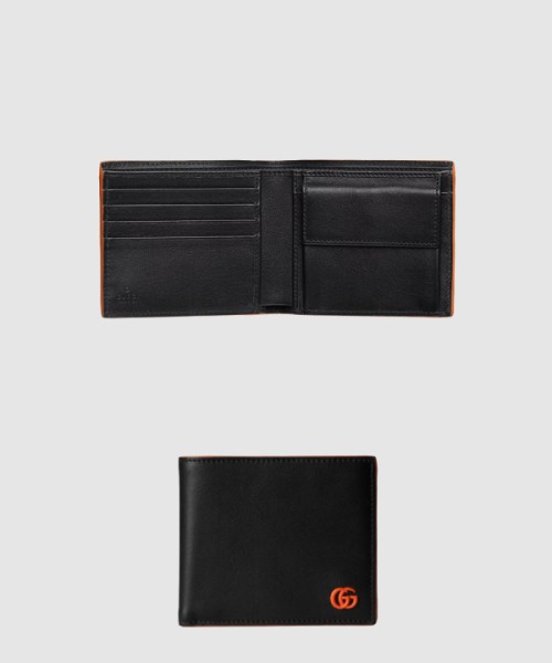 구찌 GG 마몬트 동전 지갑 소프트 가죽 835048