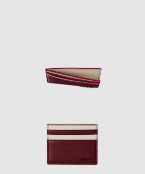 구찌 로고 바이컬러 카드 케이스 817043