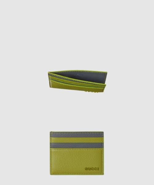 구찌 로고 바이컬러 카드 케이스 817043